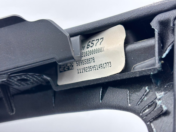 2020-2022 Chevrolet C8 Corvette Stingray 1LT 2LT Dash Trims / Speaker Covers / White Stitching /   C8002