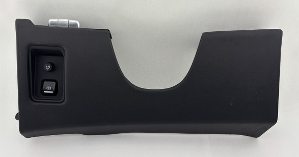 2020-2024 Chevrolet C8 Corvette Stingray 2LT Driver Steering Column Knee Trim Panel w/ HUD Switches / Black /   C8002