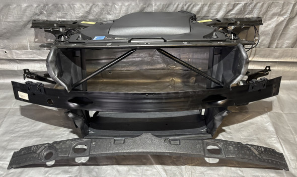 2009-2011 BMW E89 Z4 sDrive30i Front Core Support w/ Radiator / Cooling Fan / Impact Beam / 81K Z4908