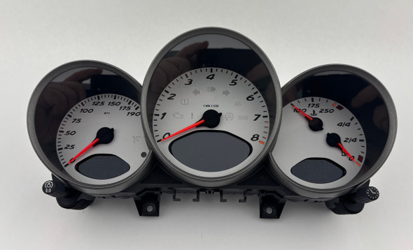 2005-2008 Porsche 987 Boxster Cayman S Instrument Gauge Cluster / Manual / 98764111312D07 / 97K BC033