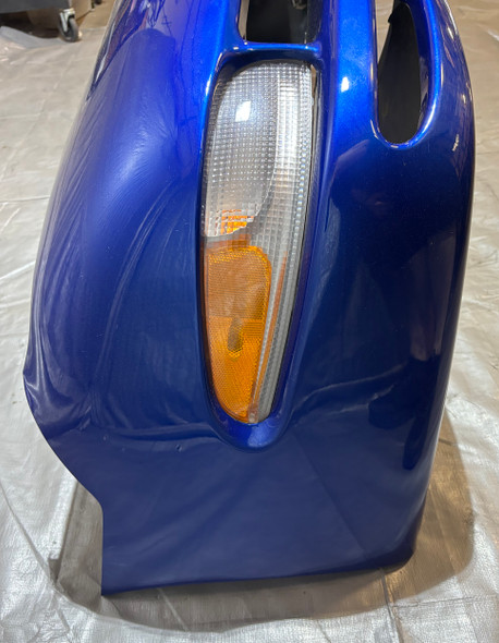 1997-2004 Chevrolet Corvette C5 Base Front Bumper Cover  / Electron Blue Metallic  C5032