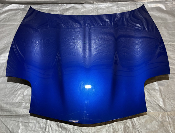 1997-2004 Chevrolet C5 Corvette Base Fiberglass Hood Panel  / Electron Blue Metallic  C5032