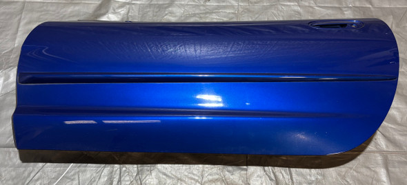 1997-2004 Chevrolet C5 Corvette Driver Door Assembly / Electron Blue Metallic  C5032