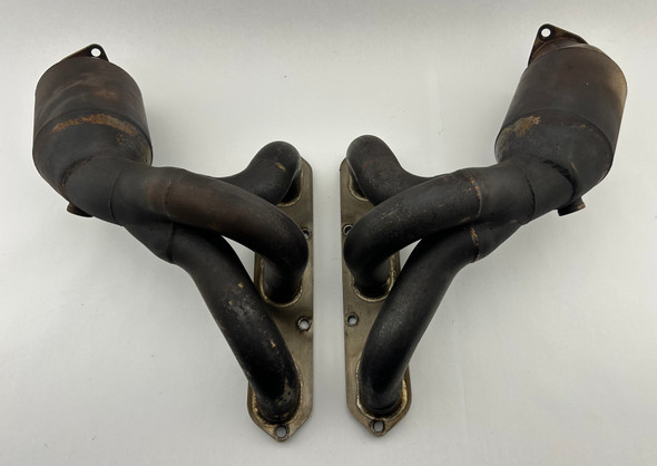 2005-2008 Porsche 987 Boxster S Cayman S 3.4l Aftermarket Exhaust Manifolds / Headers / *DAMAGE* / BC033