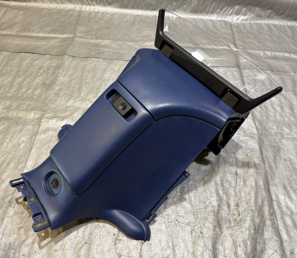 2000-2003 Honda S2000 AP2 Rear Console Storage Assembly / Trim / Blue  /   HS008