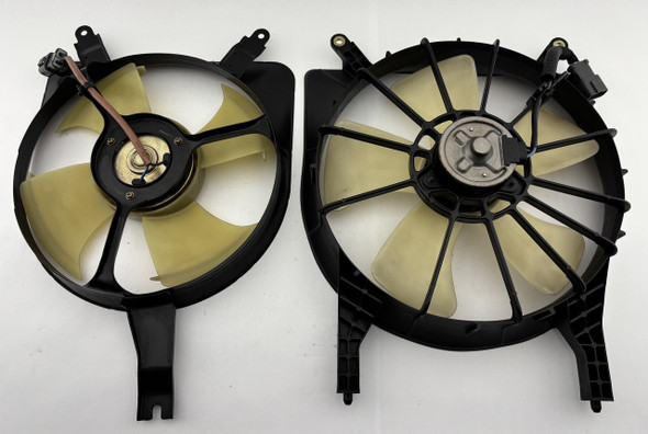 2000-2009 Honda S2000 OEM Radiator Cooling Fans w/ Shrouds /   HS008