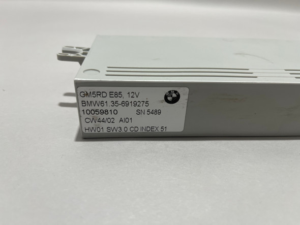 2003-2005 E85 BMW Z4 Convertible GM5 Star12 Body Control Module / 61356919275 /   Z4062