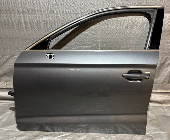 2015-2020 Audi S3 Driver Side Front Door Assembly / Monsoon Gray  S3108