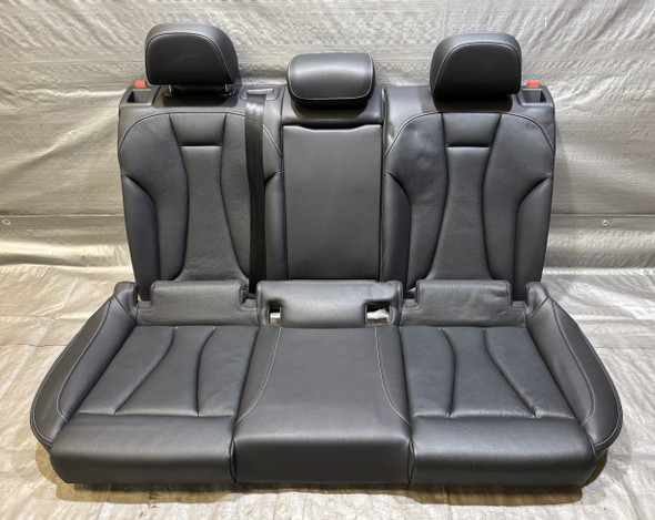 2015-2016 Audi S3 Black Leather Rear Seat Set /   S3108