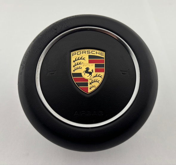 2017-2025 Porsche 718 Boxster Cayman OEM Driver Steering Wheel Air Bag / *Cosmetic Wear*/   BC302