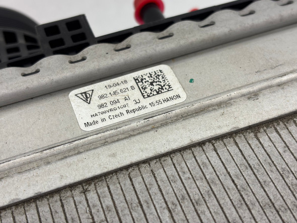 2017-2025 Porsche 718 Boxster Cayman OEM Intercooler / 65K BC302