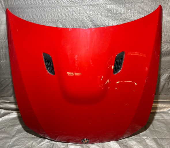 2008-2011 E92 BMW M3 Hood Panel w/ Vents  / Melbourne Red Metallic  E9M06