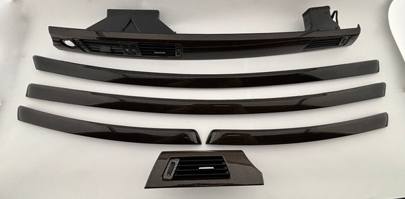 2011-2023 E92 E93 BMW M3 Interior Dashboard / Door Trim Panel Set / Anthracite Fine Wood /   E9M06