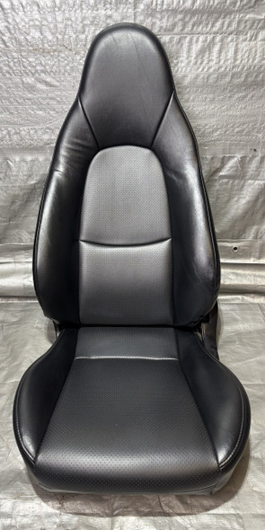 2001-2005 Mazda Miata Black Leather Seats / Pair  /   NB258