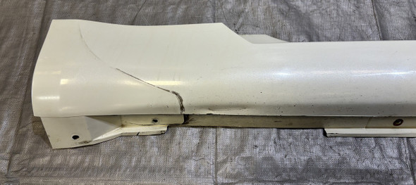 2003-2008 Nissan 350Z Driver Side Skirt Rocker Panel / Pikes Peak White  5Z029
