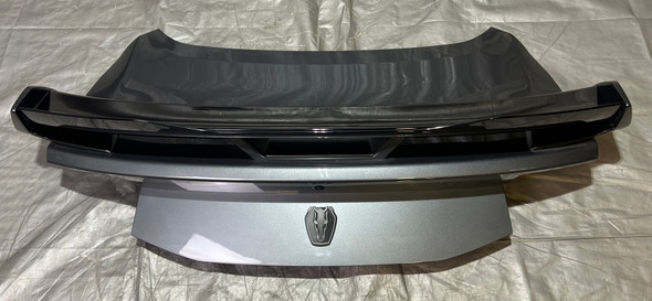 2024-2025 Ford Mustang GT Dark Horse S650 OEM Trunk Lid w/ Spoiler / Carbonized Gray Metallic FM201
