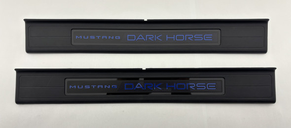 2024-2025 Ford Mustang GT Dark Horse S650 Door Sill Trim Panels / Pair /   FM201