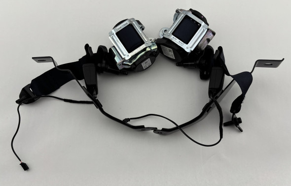 2024-2025 Ford Mustang GT Dark Horse S650 Coupe Rear Seat Belts / Pair / Indigo Blue /   FM201