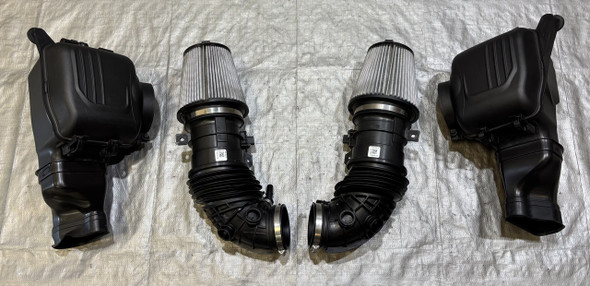 2024-2025 Ford Mustang GT Dark Horse S650 Air Intake / Air Box w/ AFE Filters / 6k FM201