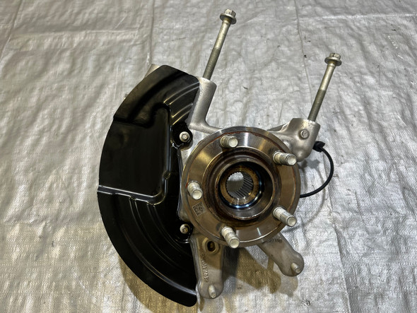 2024-2025 Ford Mustang GT S650 Dark Horse Performance Driver Rear Knee Spindle Hub w/ Control Arms / 6k FM201