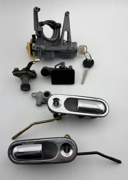 1990-1997 Mazda Miata Ignition Switch w/ Lock Set / Door Handles / Key / Manual /   NA112