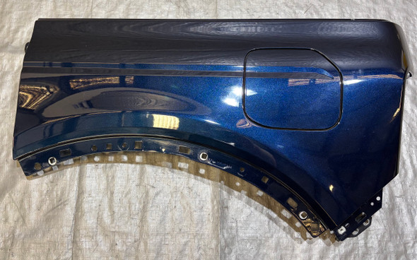 2021-2024 Ford Bronco 4DR Driver Side Rear Quarter Panel Fender / Antimatter Blue Metallic  BR005