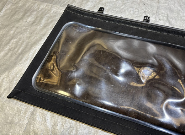 2021-2024 Ford Bronco 4DR OEM Soft Top Passenger Rear Window  /   BR005