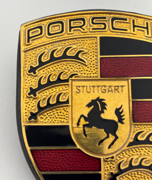 1997-2004 Porsche 986 Boxster / 996 911 OEM Hood Emblem Badge /   P6019