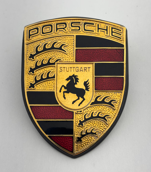 1997-2004 Porsche 986 Boxster / 996 911 OEM Hood Emblem Badge /   P6019