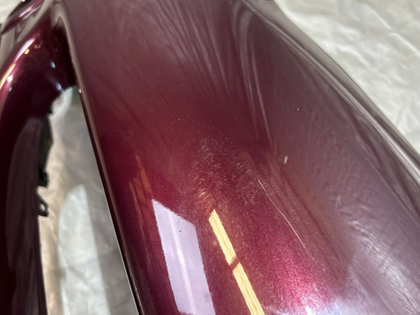 1999-2000 Mazda Miata Front Bumper Cover w/ Lip Spoiler / Mahogany Mica NB270