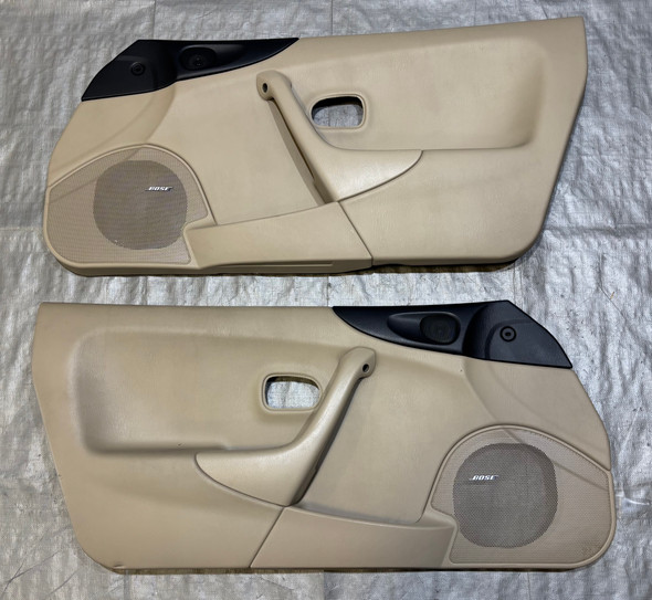 1999-2000 Mazda Miata Interior Door Panels / Pair / Parchment /   NB270