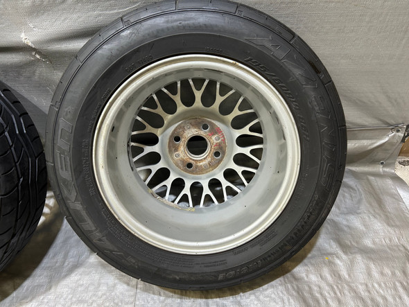 1992-1993 Mazda Miata LE 14" BBS Mesh Wheels Rims w/ Tires / Pair / NA112