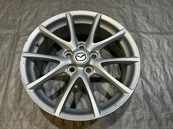 2009-2015 Mazda Mx5 Miata 17x7" 10 Spoke Wheel Rim / Single *Curb Rash* NC106