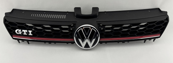 2015-2017 Volkswagen Mk7 GTI Front Upper Grille w/ Badge /   M7010