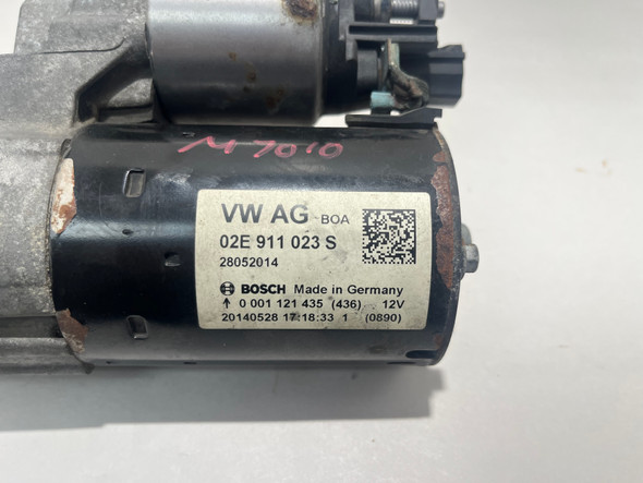 2015-2019 Volkswagen MK7 GTI OEM Starter Motor / 02E911023S / 75K M7010