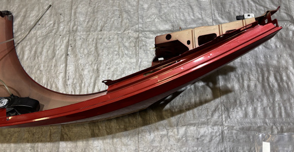 2013-2016 Porsche 981 Boxster / Cayman Passenger Side Fender Panel / Amaranth Red Metallic  BC206