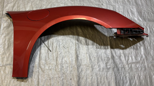 2013-2016 Porsche 981 Boxster / Cayman Passenger Side Fender Panel / Amaranth Red Metallic  BC206