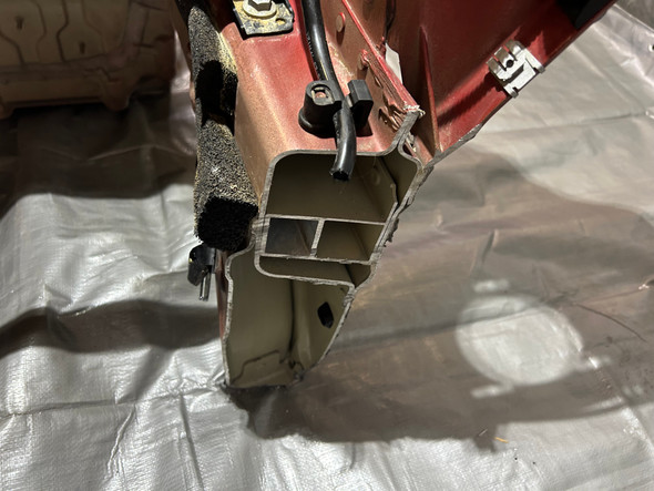 2013-2016 Porsche 981 Boxster Cayman / 991 911 RWD Front Core Cut Tub Assembly / Amaranth Red Metallic BC206 