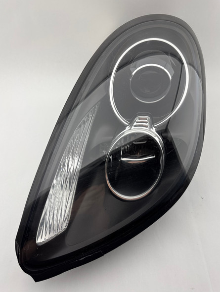 2013-2016 Porsche 981 Boxster Cayman Driver Side Dynamic Bi-Xenon Headlight / PDLS *DAMAGE* /    BC206