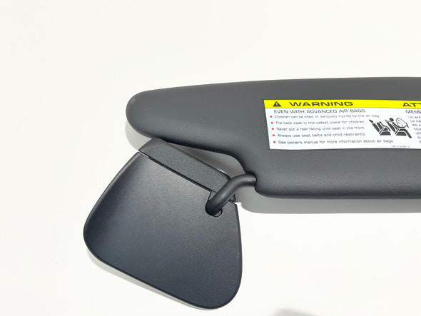 2013-2016 Porsche 981 Boxster Driver Side Illuminated Sun Visor / Black /   BC206