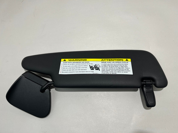 2013-2016 Porsche 981 Boxster Driver Side Illuminated Sun Visor / Black /   BC206