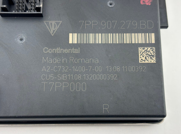 2014 Porsche 981 Boxster S Rear Body Control Module BCM 7PP907279BD /   BC206