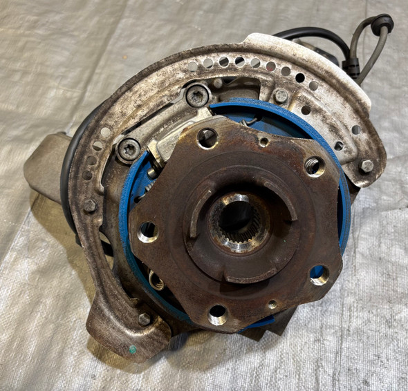 2013-2016 Porsche 981 Boxster / Cayman Passenger Rear Knee / Spindle Hub w/ Control Arms / 53K BC206