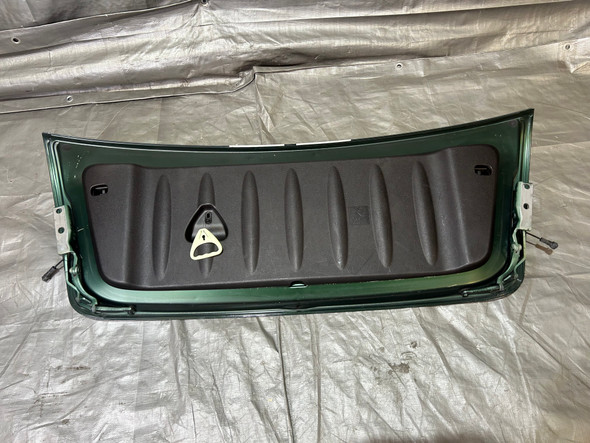2009-2015 Mini Cooper S R57 Convertible Trunk Lid Tail Gate Panel / British Racing Green II Metallic R2033