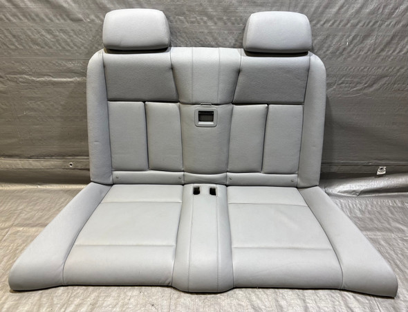 2008-2013 BMW 128i 135i Convertible Rear Seat Set / Gray Boston Leather /   B1013