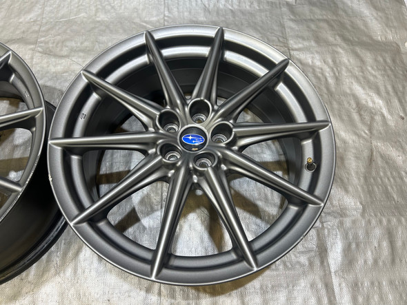 2022-2023 Subaru BRZ OEM 18" Wheels Rims / Pair / *Minor Bend* / FB209