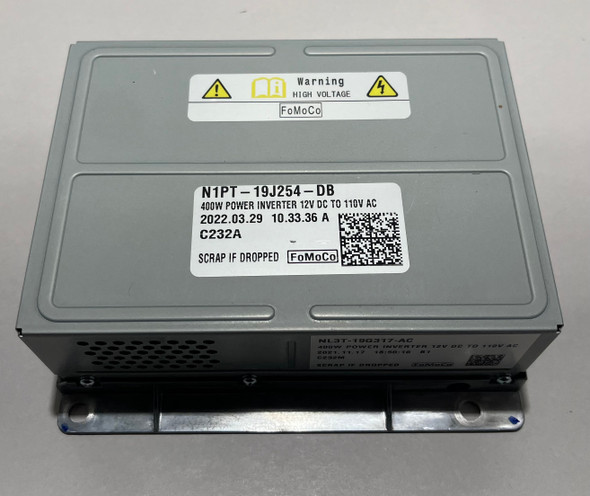 2022-2024 Ford Maverick 400w 110V Power Inverter Module / N1PT19J254DB /   MV005