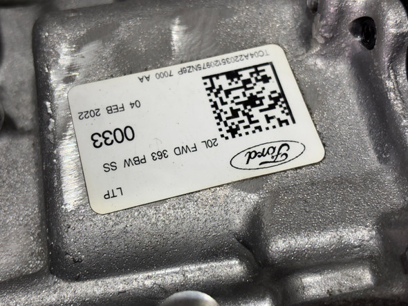 2022-2024 Ford Maverick 2.0l FWD 8 Speed Automatic Transmission / 29K MV005