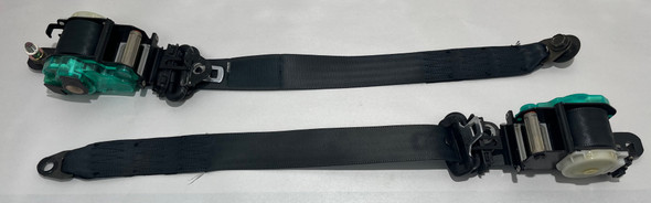 1999-2000 Mazda Miata Black Seat Belts / Pair (Black Trim) /   NB271