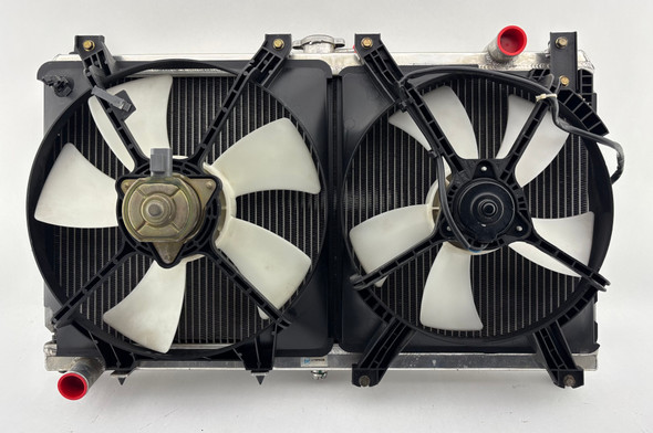 1999-2005 Mazda Miata CSF Aluminum Radiator w/ Cooling Fans (USED) /  NB271